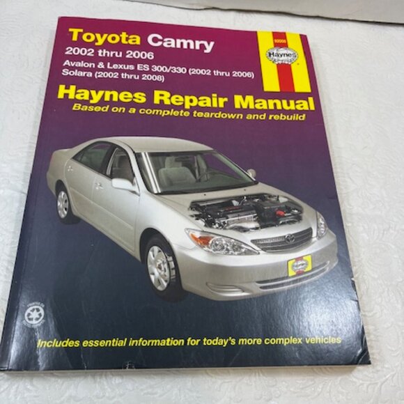 Toyota Camry Haynes Automotive Repair Manual : 2002 Thru 2006 - Picture 1 of 7